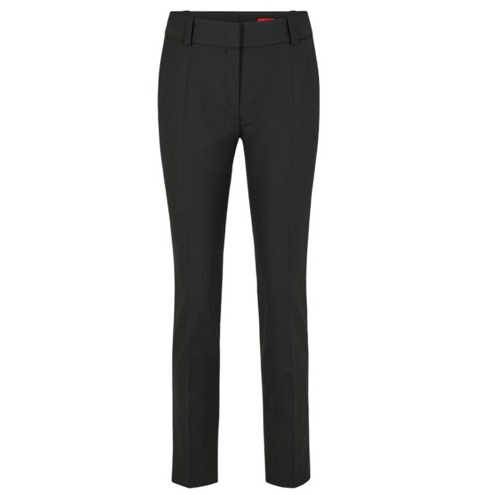 Hugo Womens/Ladies Hetana Straight Pants / Black